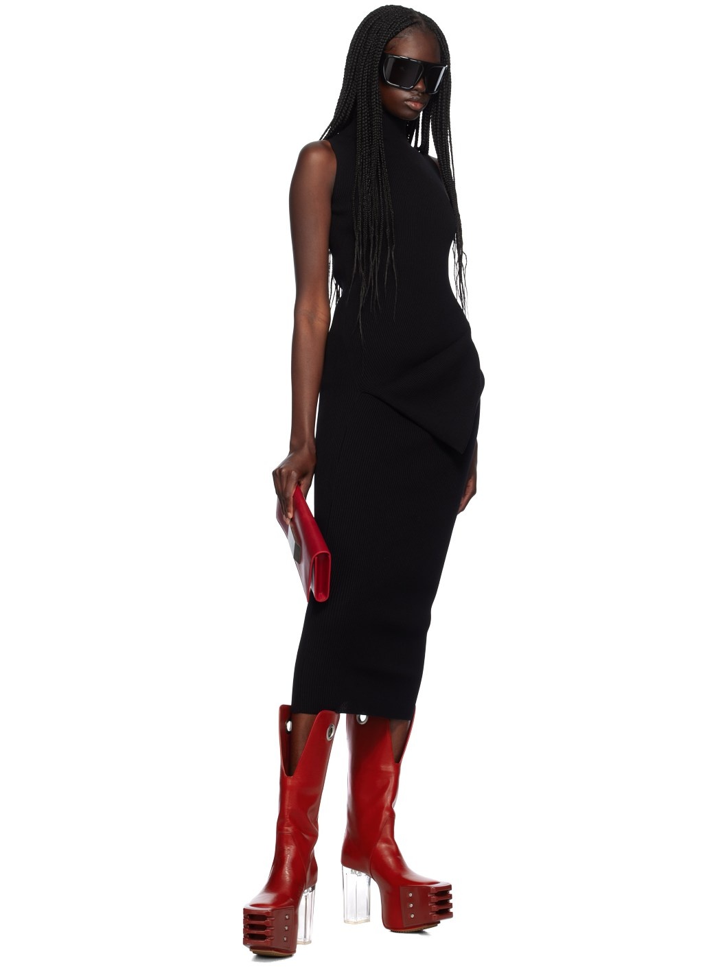 Black Porterville Babel Midi Dress - 5