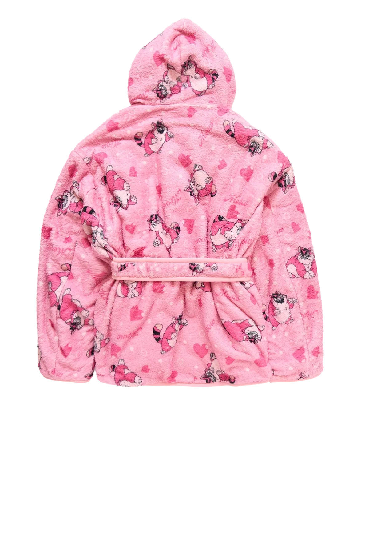 Doublet Cartoon Print Blanket Coat
 Pink - 4