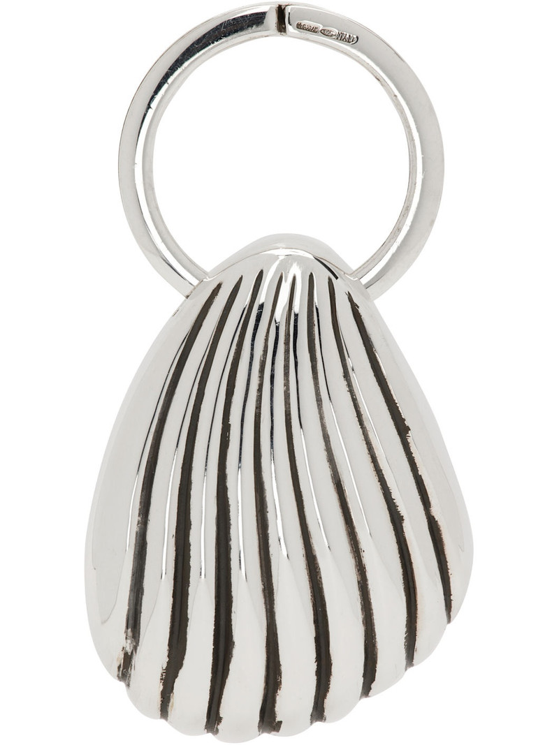 Sophie Buhai Silver Coquille Keychain outlook