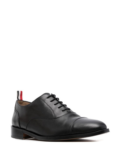 Thom Browne grosgrain-loop trim lace-up shoes outlook