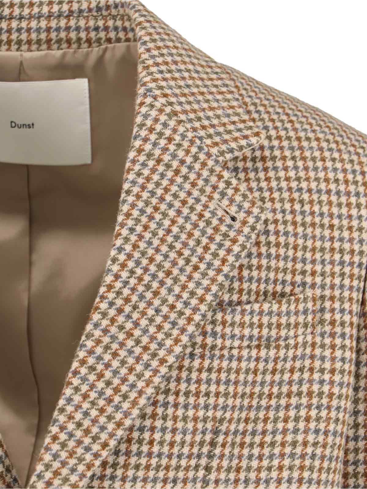 SINGLE-BREASTED WOOL BLEND BLAZER - 3