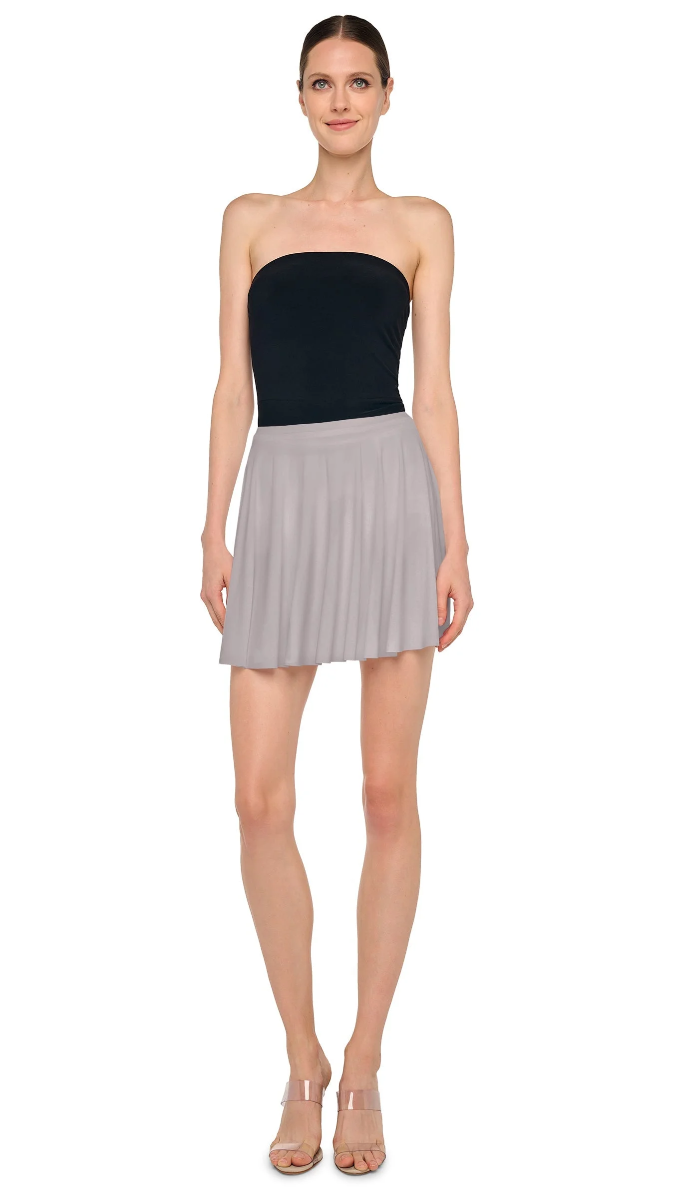 FLARED MINI SKIRT - 1