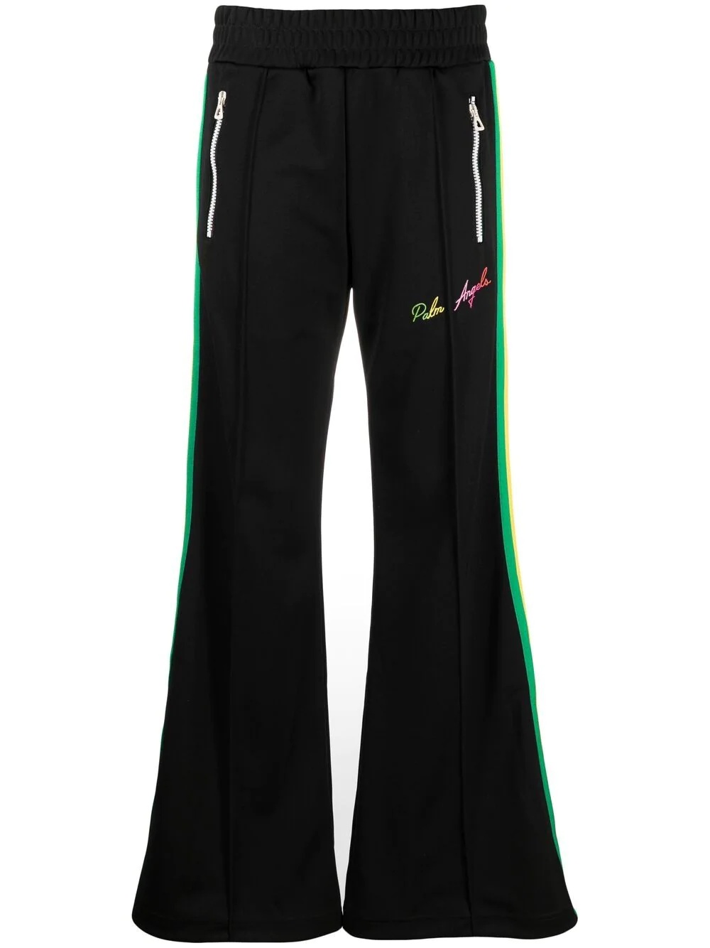 Miami logo flared track pants - 1