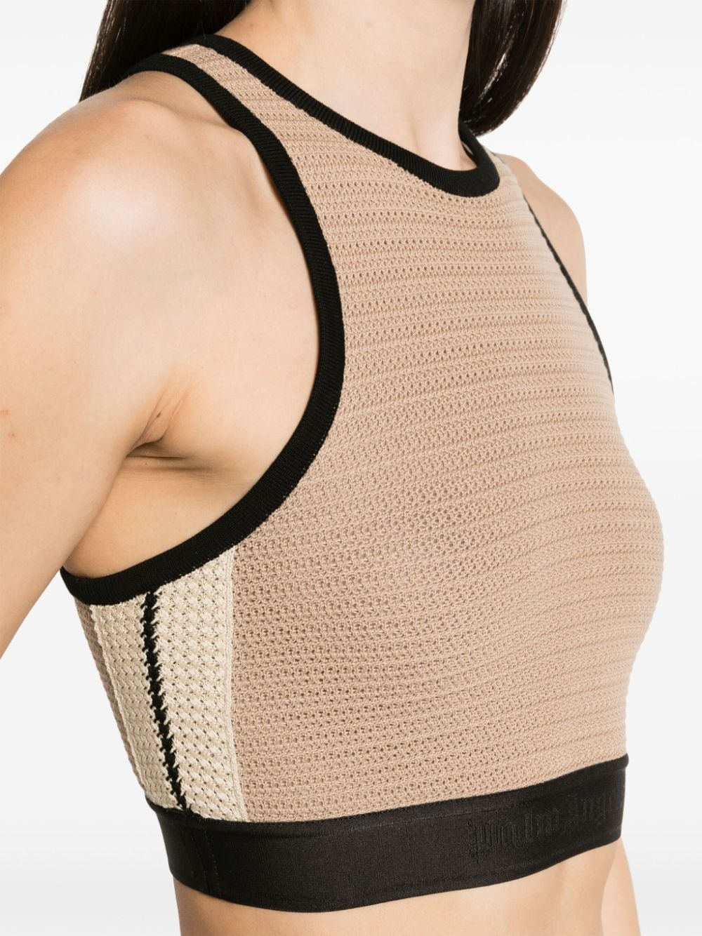 Palm Angels Top Beige - 4