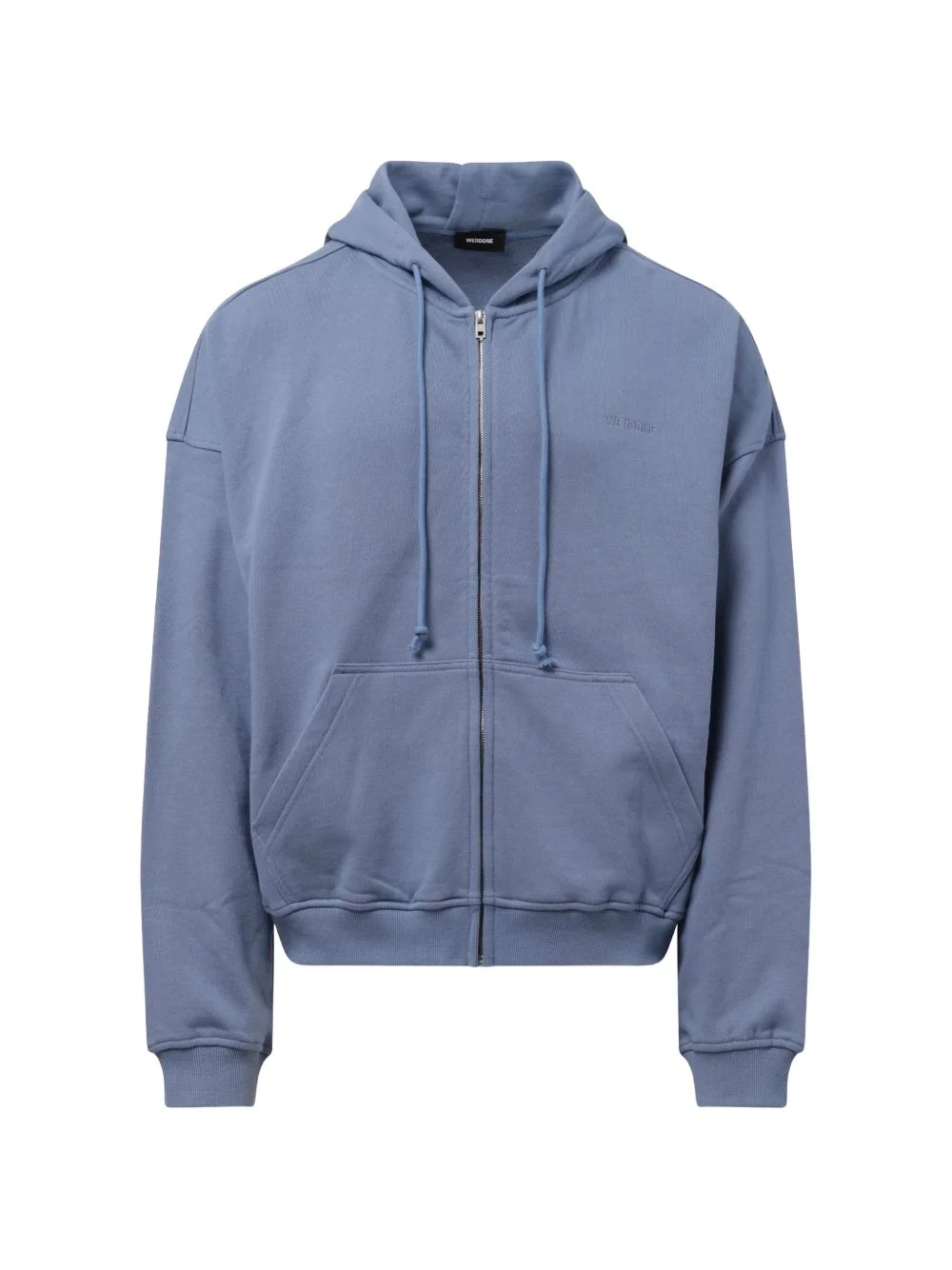 graphic-print zip-up hoodie - 1