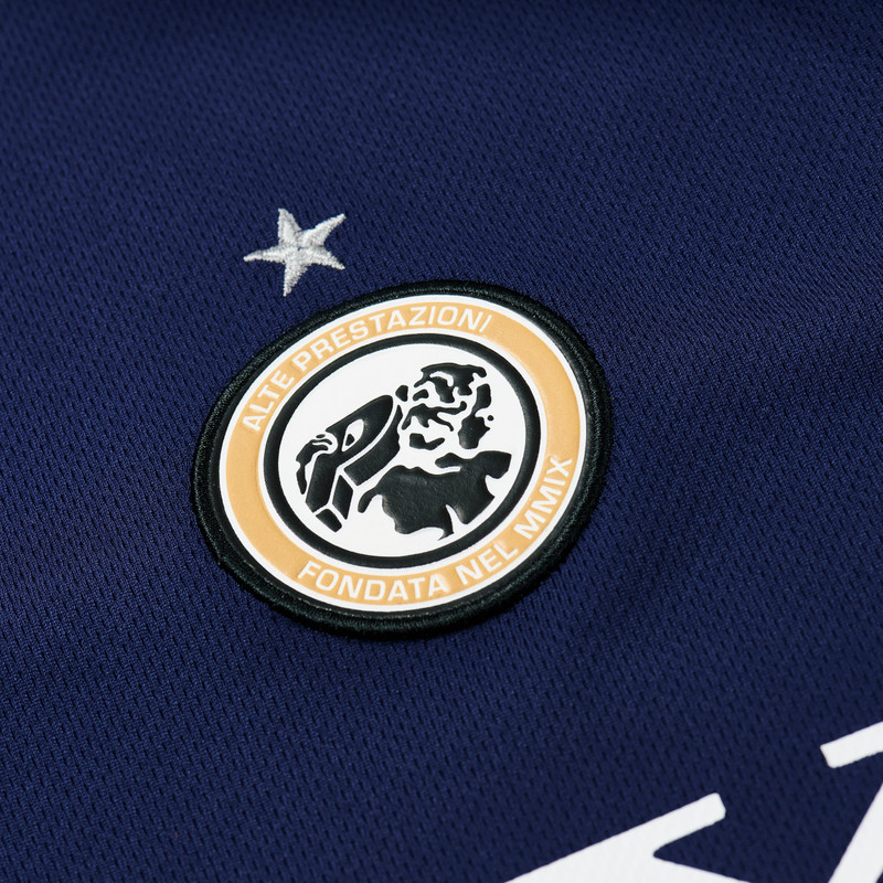 PRO TEAM PIPED JERSEY NAVY 3