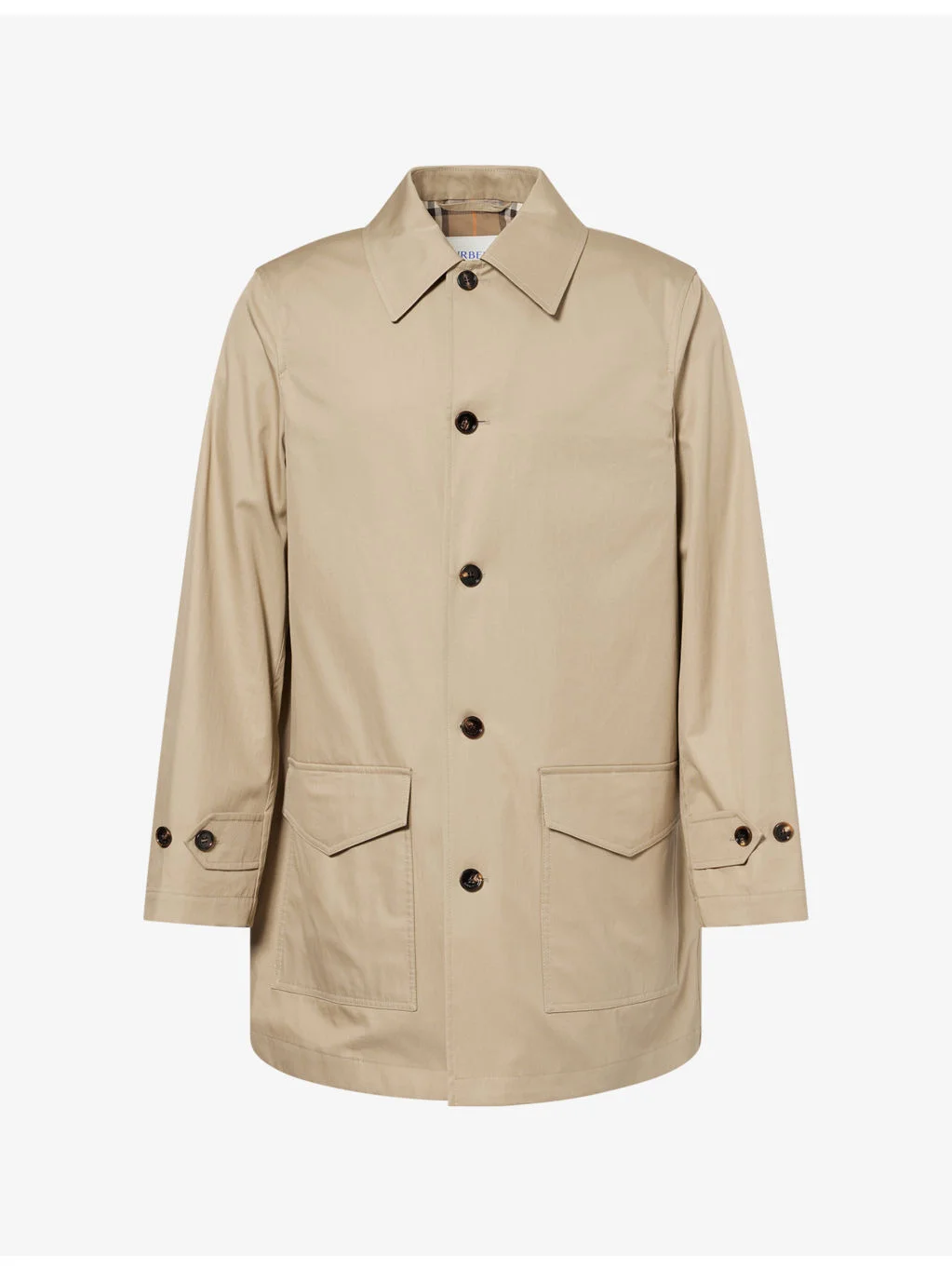Meadowbank Longline Cotton Trench Coat - 1