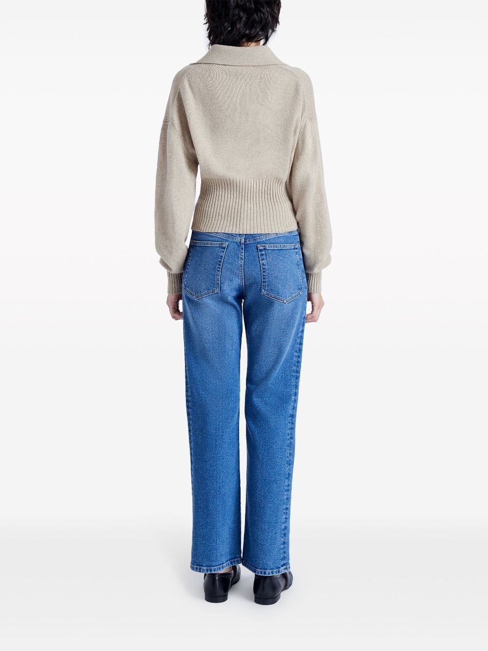 Jeanne cashmere polo jumper - 4