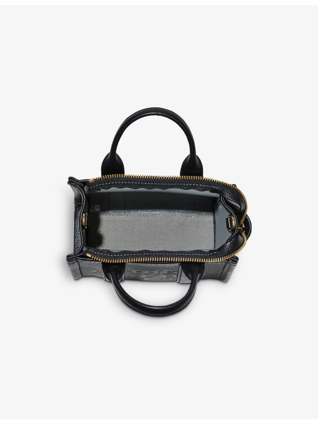The Tote micro leather tote bag - 6