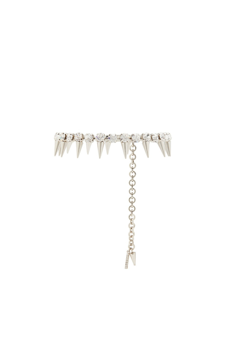 CRYSTAL CHOKER WITH SPIKES 1