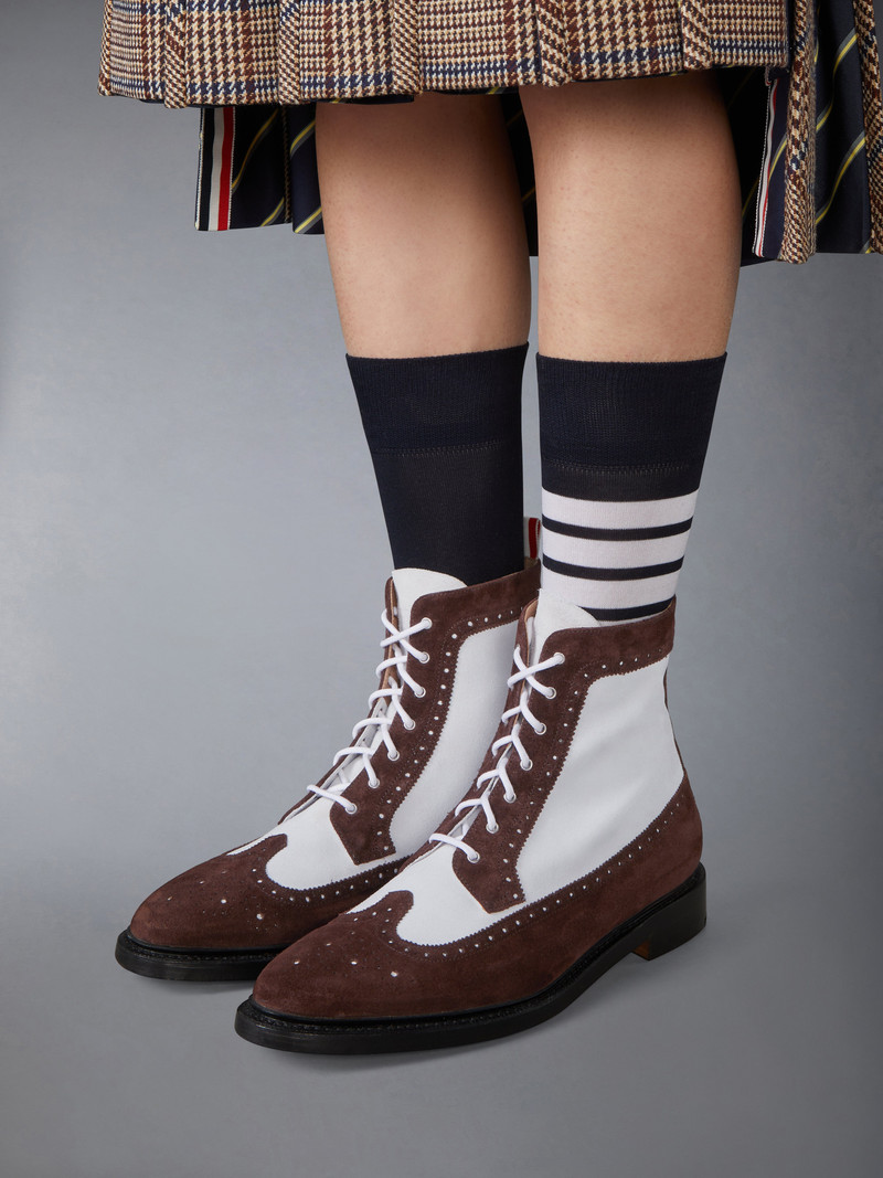 CALF SUEDE LONGWING BOOT 4