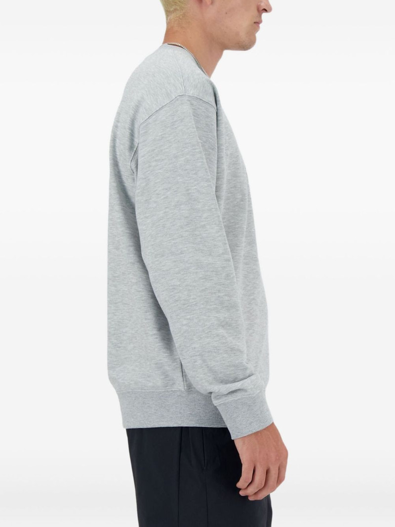New Balance Essentials fleece crew-neck sweatshirt outlook
