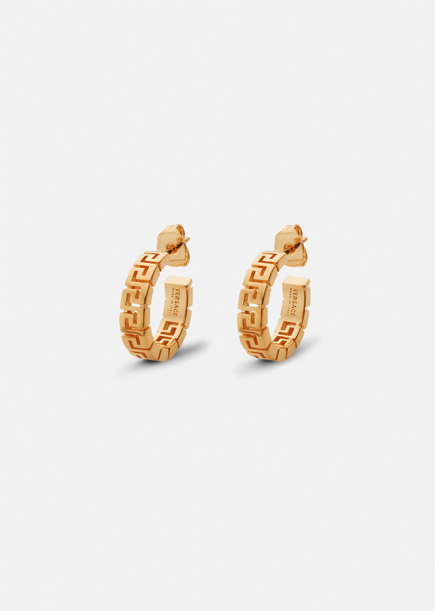 Greca Hoop Earrings - 1