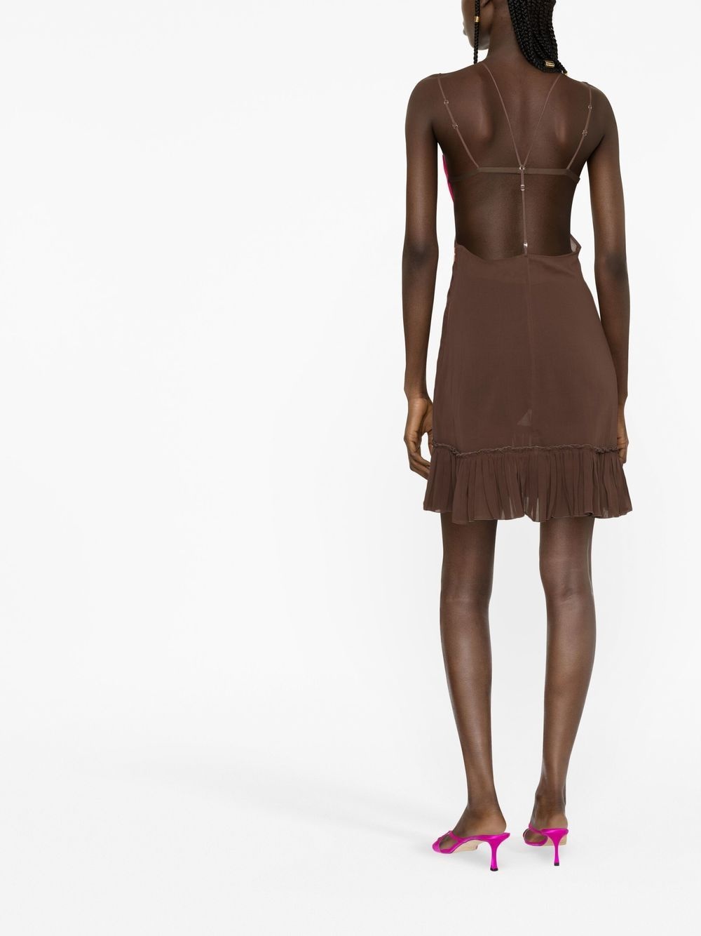 front keyhole minidress - 3