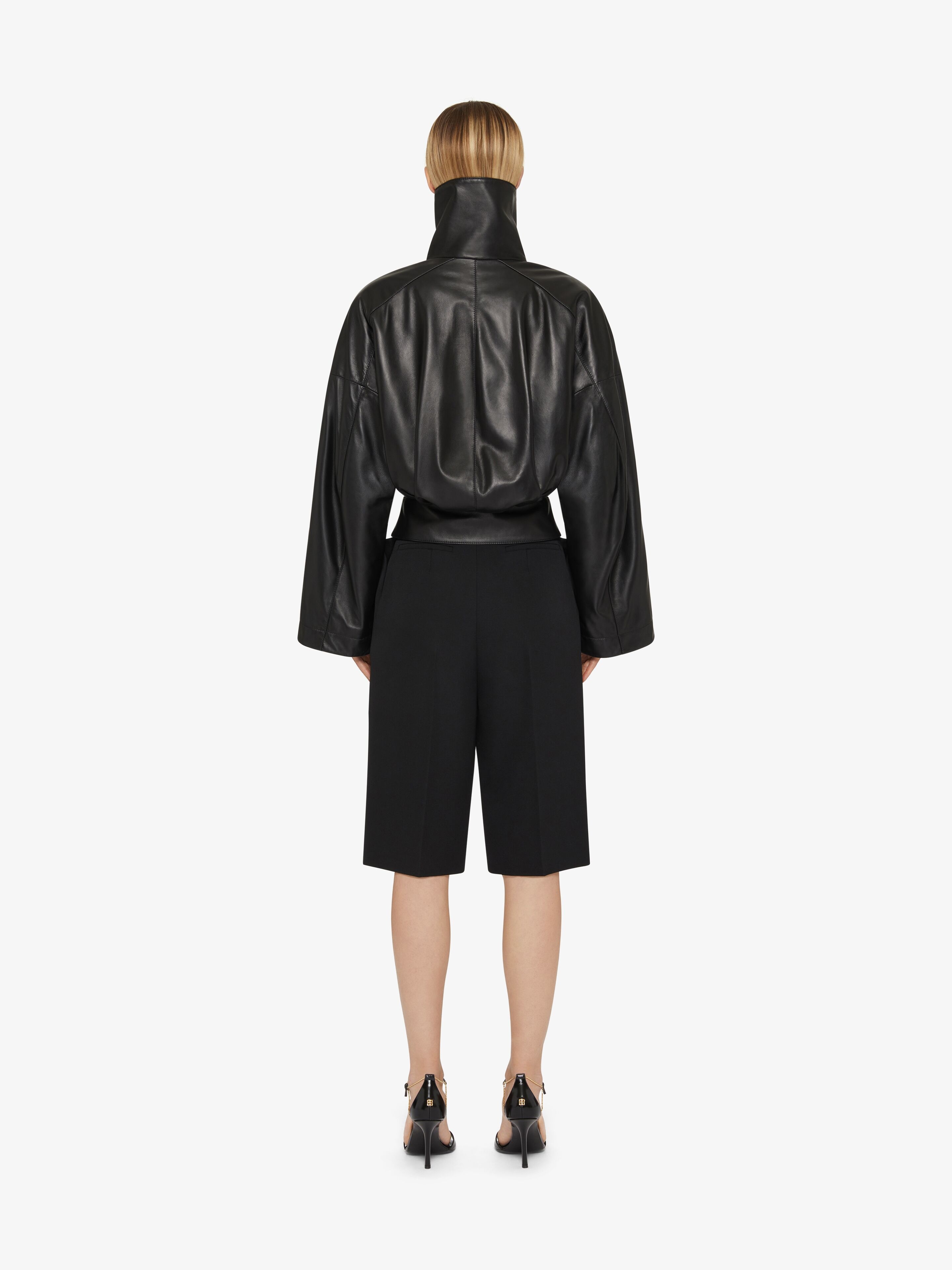 BERMUDA SHORTS IN WOOL - 4