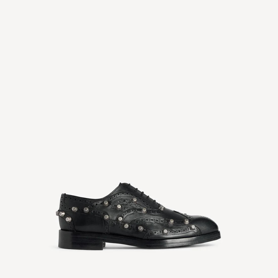 Men's Balenciaga | J.m. Weston Derby Brogue in Black - 1