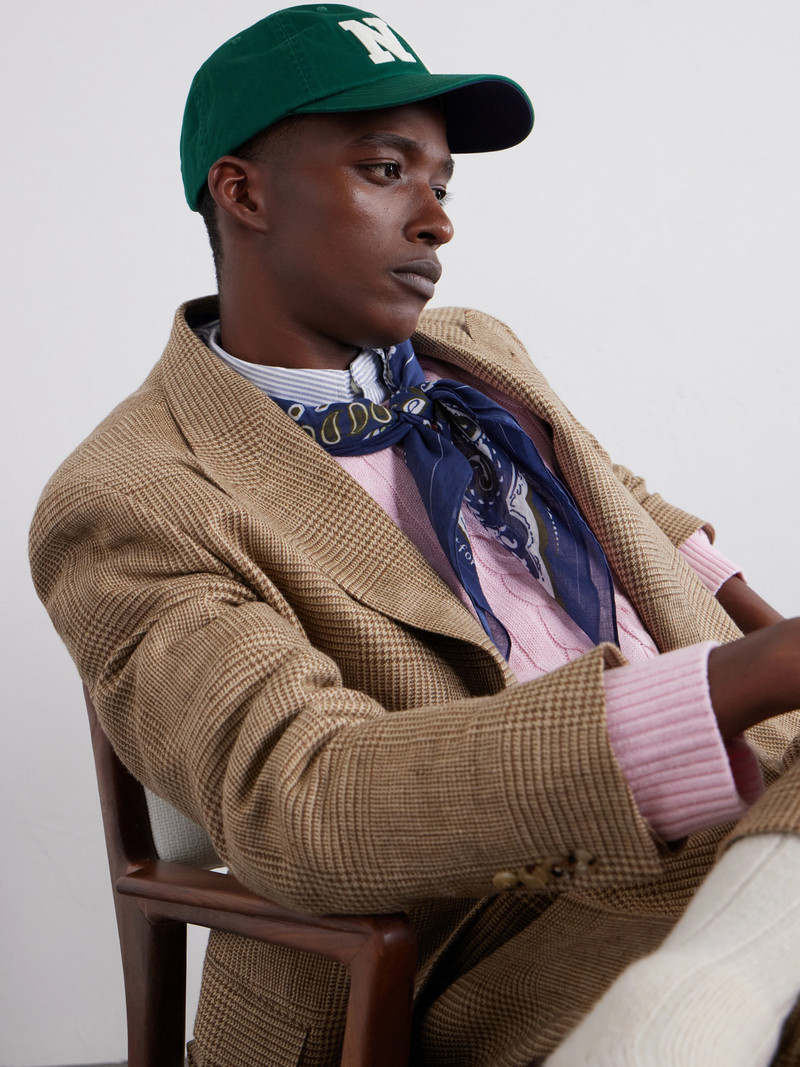 Embroidered Cotton-Twill Baseball Cap 3