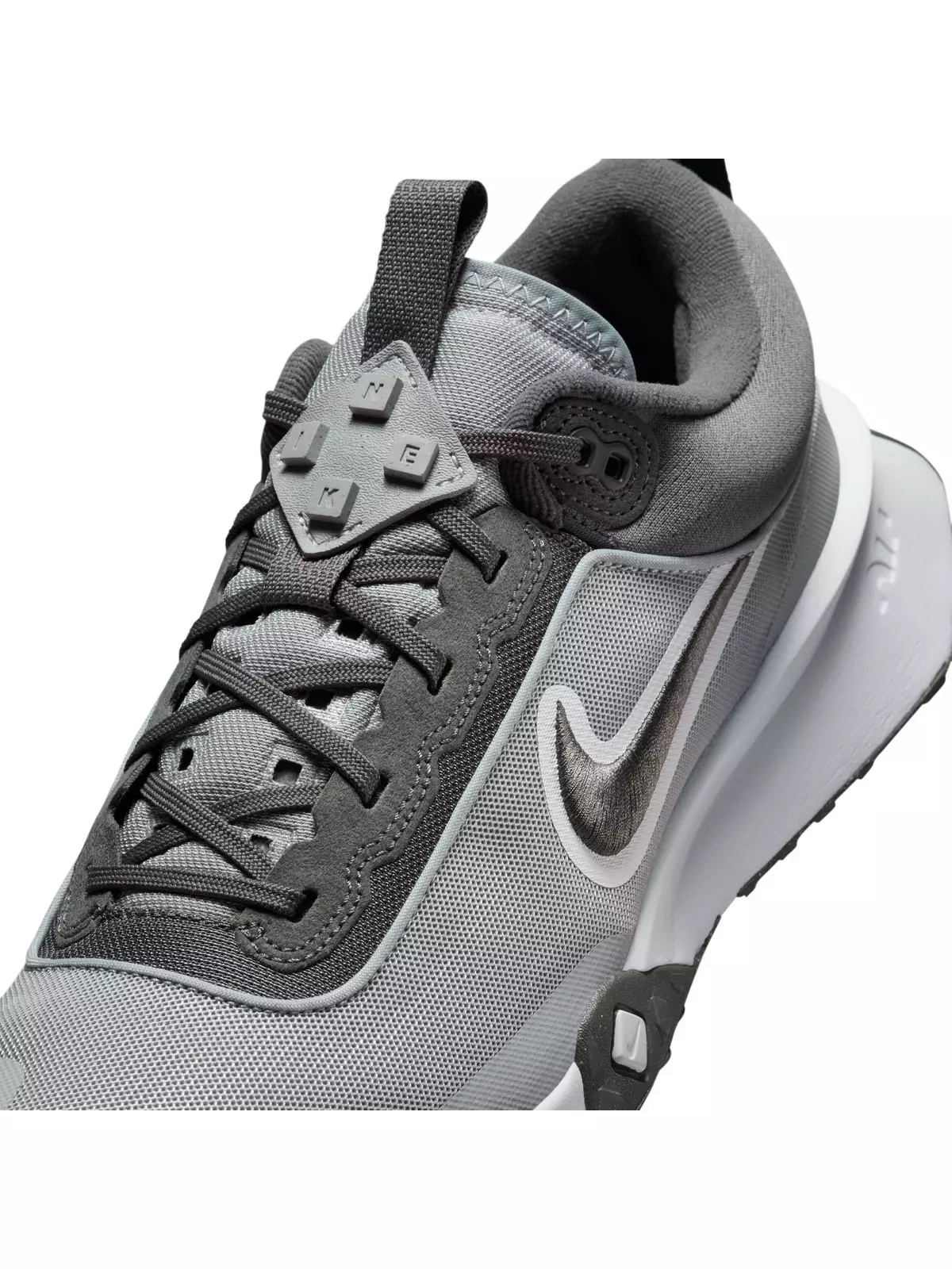 Air Diamond Varsity Turf "Wolf Grey/Iron Grey/White" Men's Baseball Cleat - 10