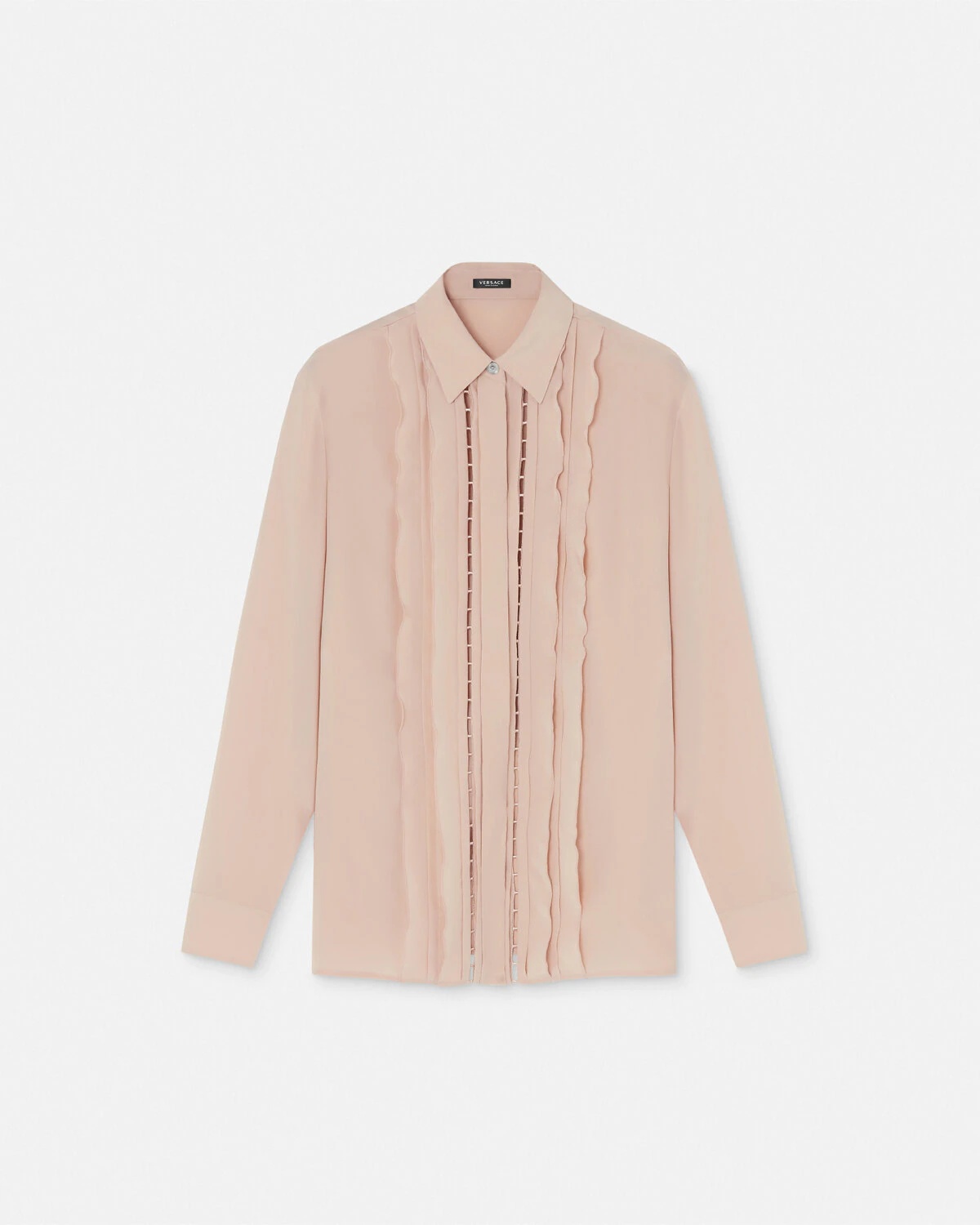Ruffled Silk Crêpe Shirt - 1