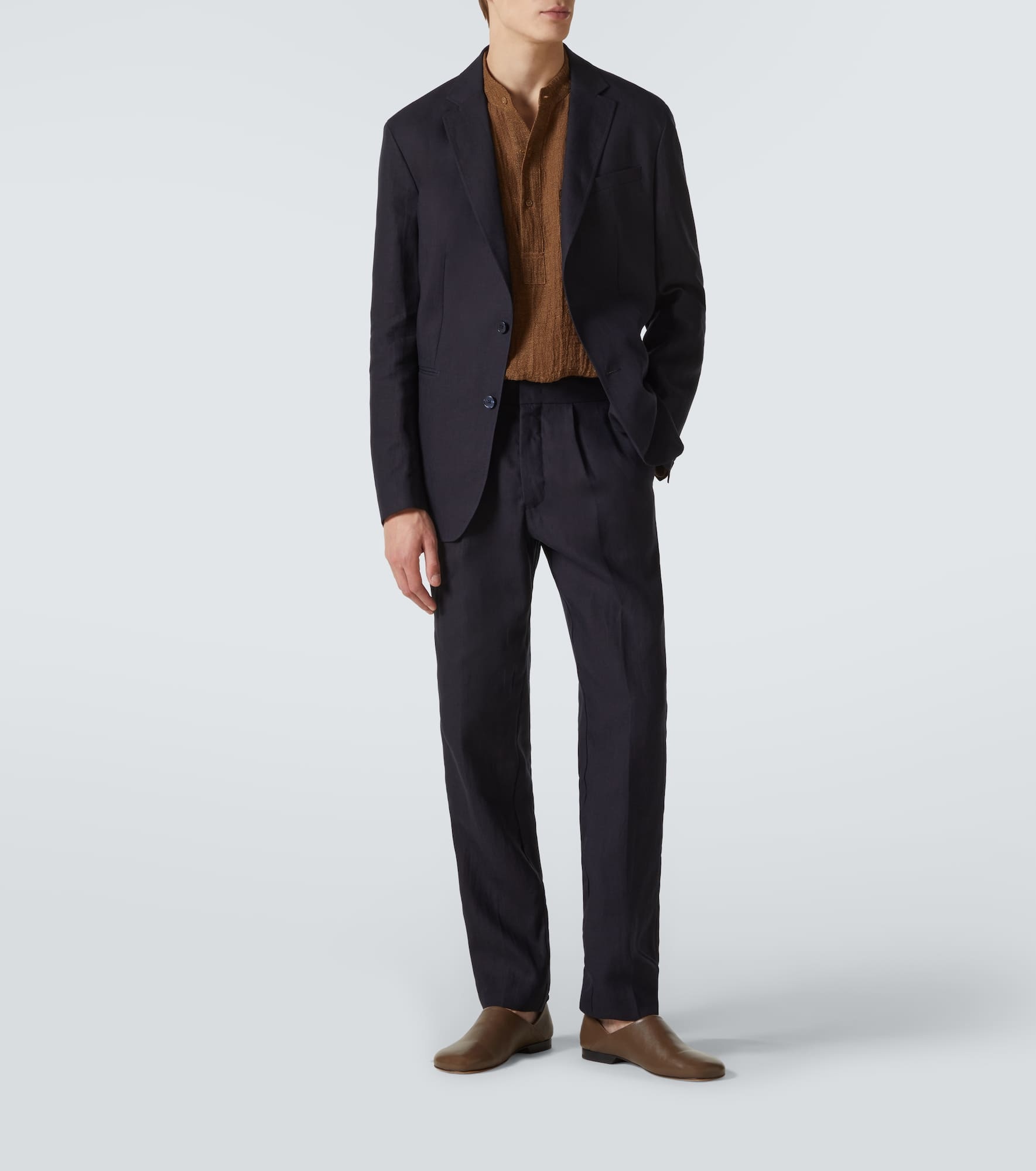 Carsyn linen suit pants - 2