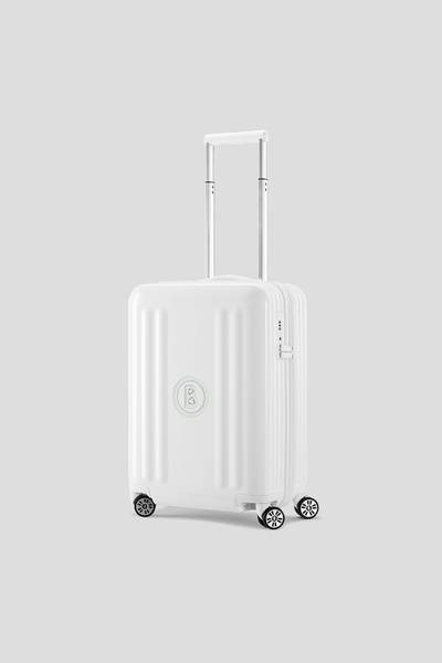 BOGNER Piz small hard shell suitcase in White outlook