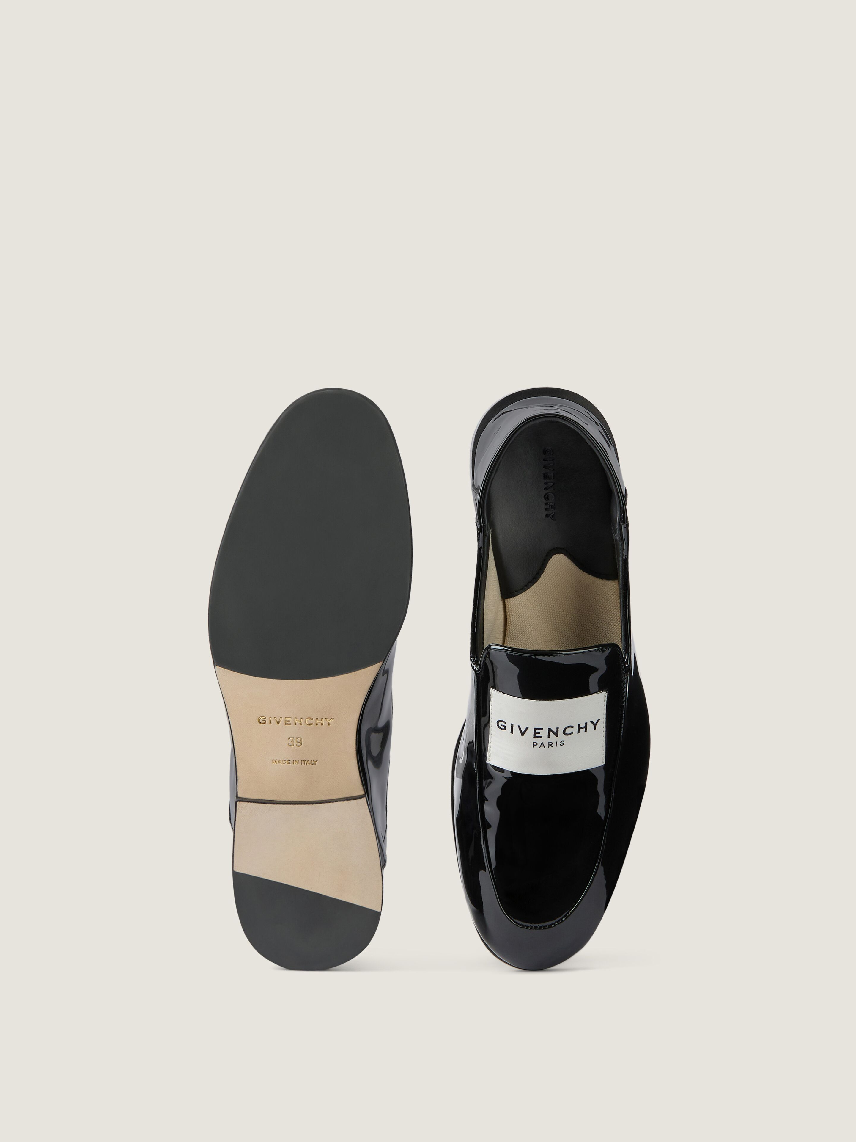 LABEL LOAFERS IN PATENT LEATHER - 5