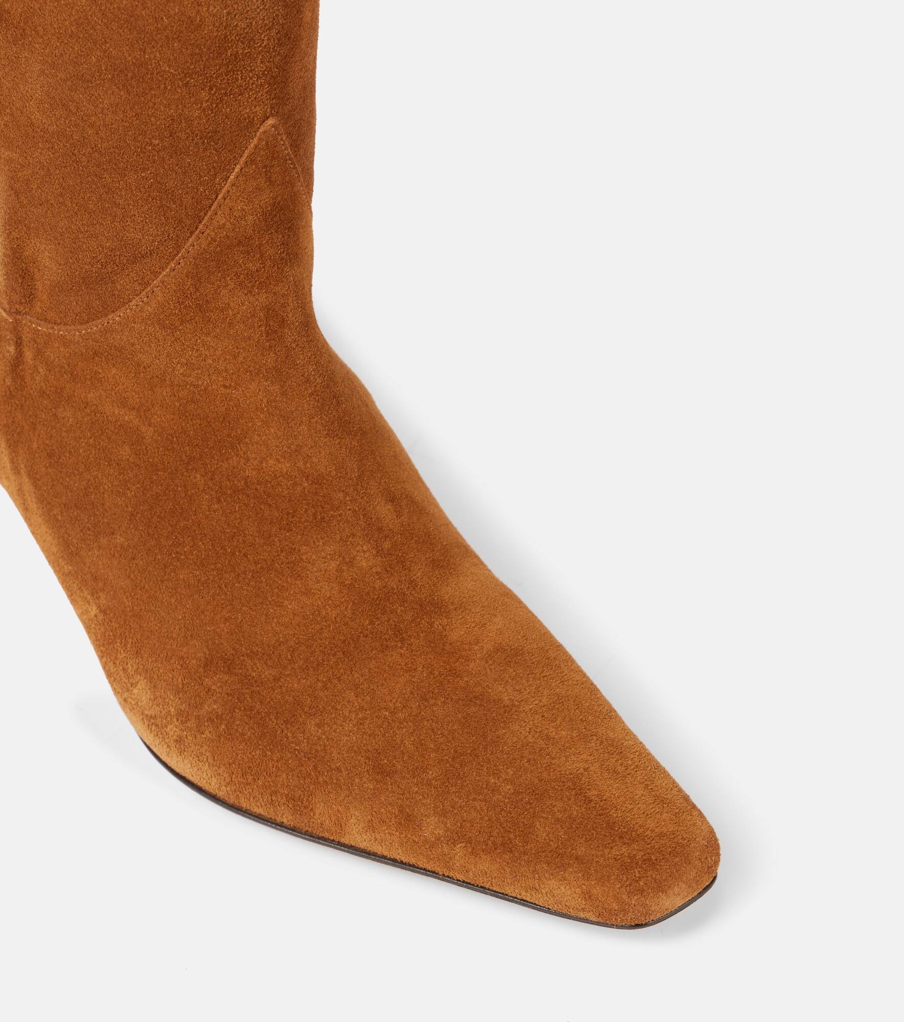 Western Wally 55 suede cowboy boots - 5