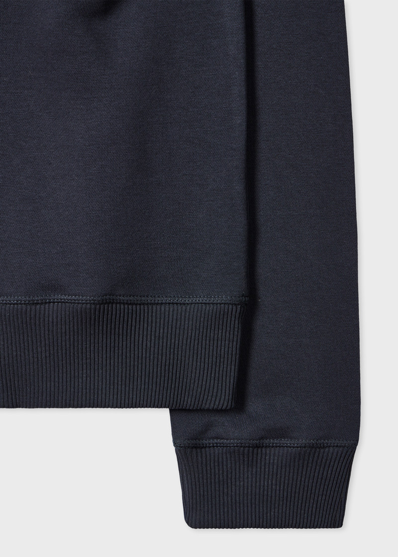 Paul Smith Navy 'Stitch Stripe' Logo Sweatshirt outlook