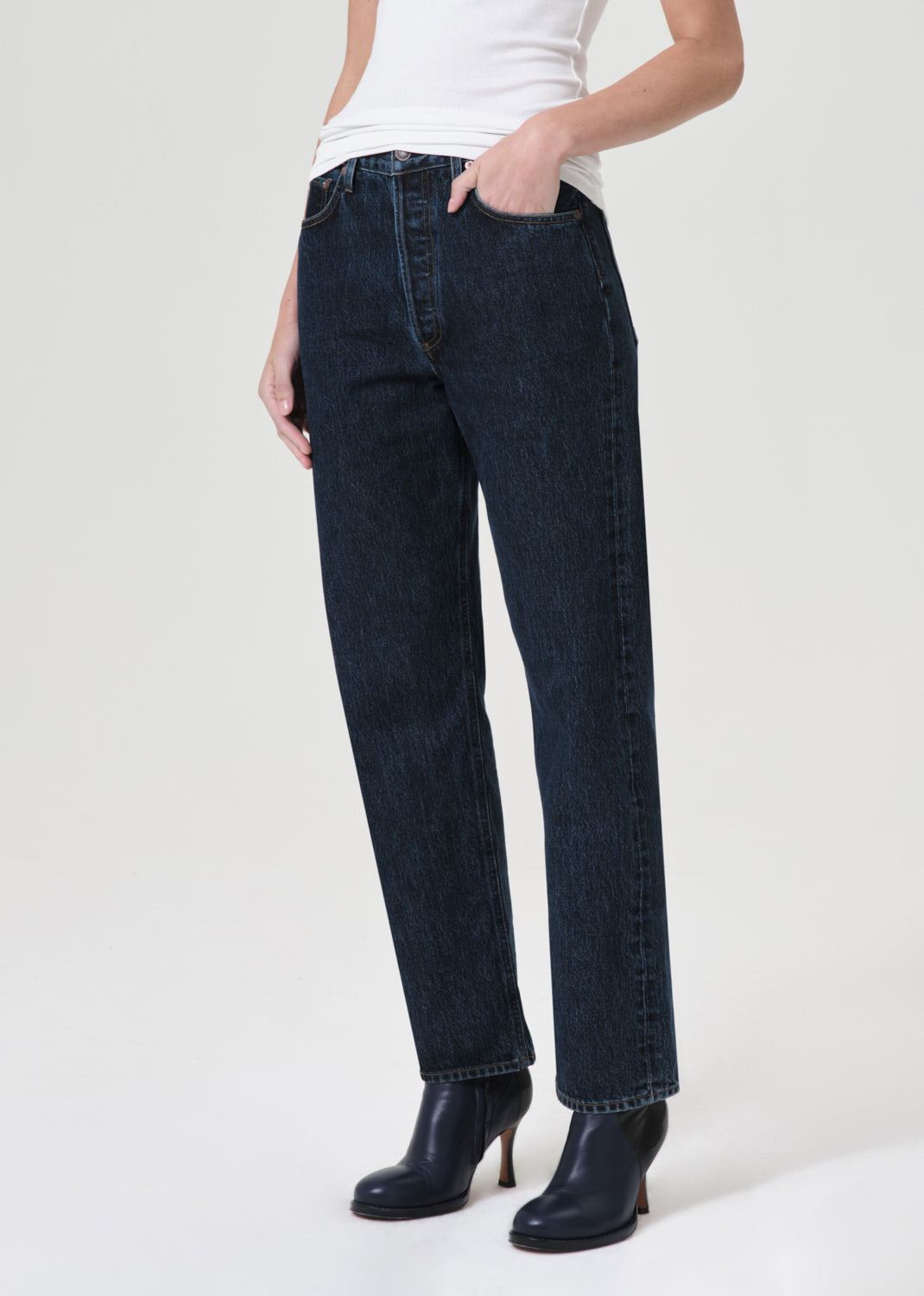 90'S PINCH WAIST HIGH RISE STRAIGHT IN PENDULUM - 4