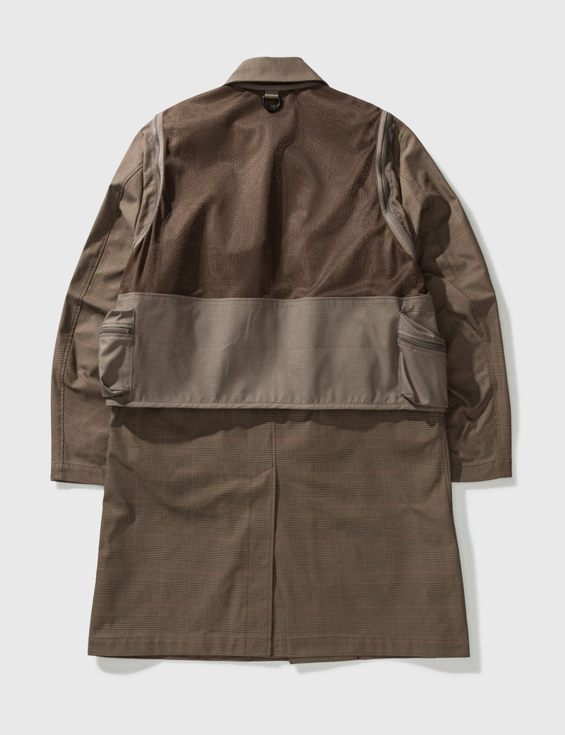 UTILITY POCKETS CHECK COAT 2