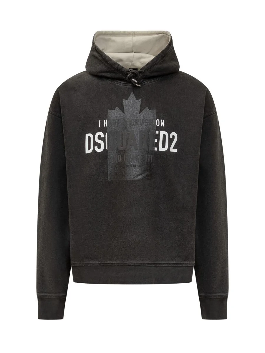 DSQUARED2 Relax Fit Hoodie - 1