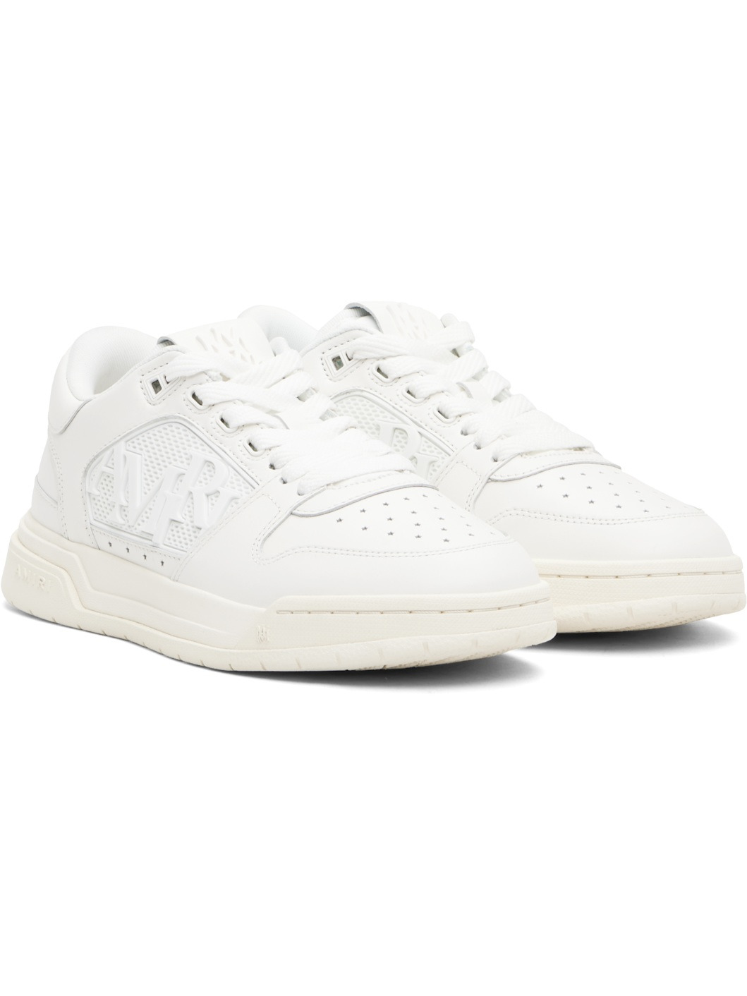 White Classic Low Sneakers - 4