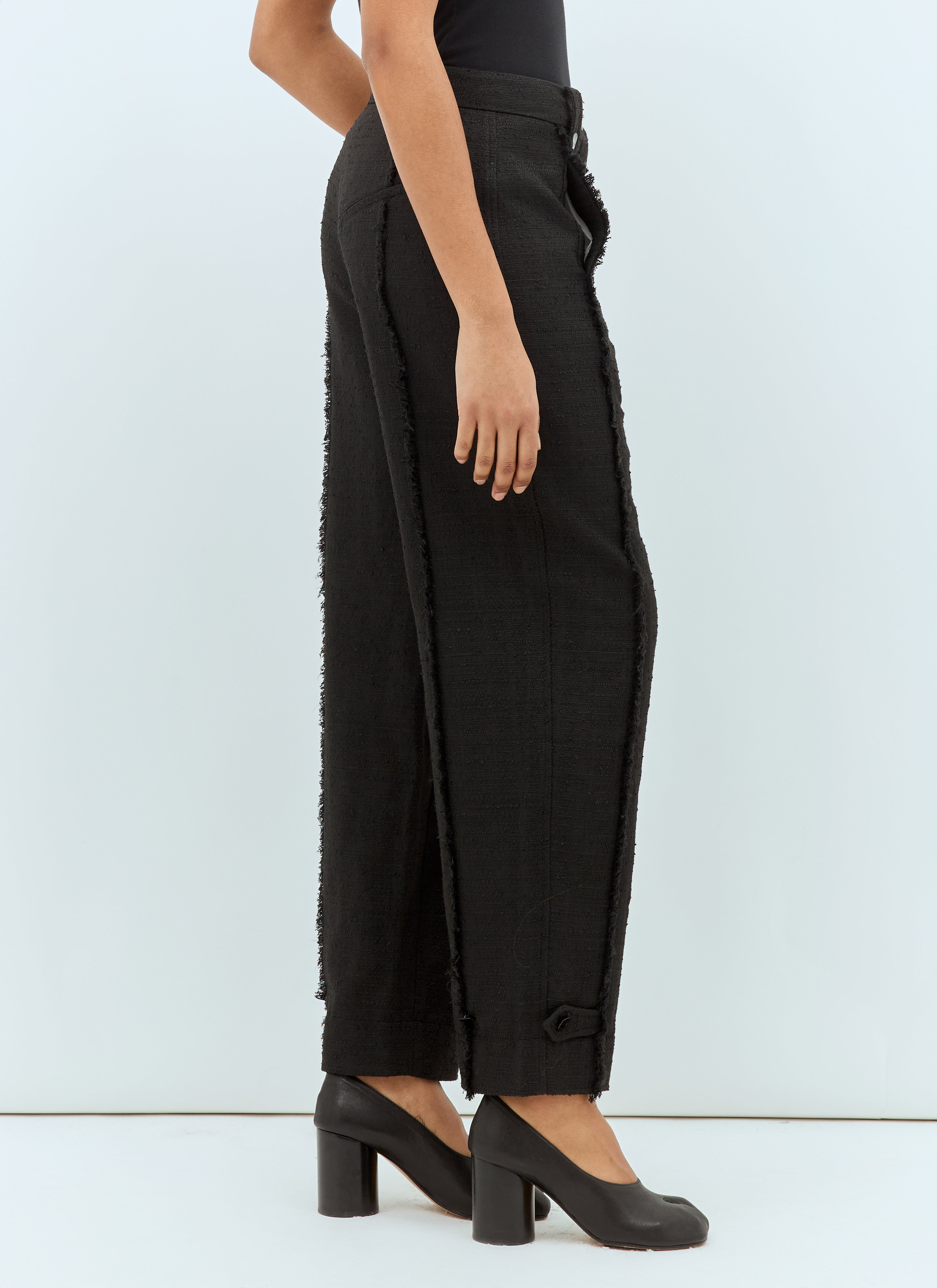 Ganni Women Tweed Suiting Pants - 4