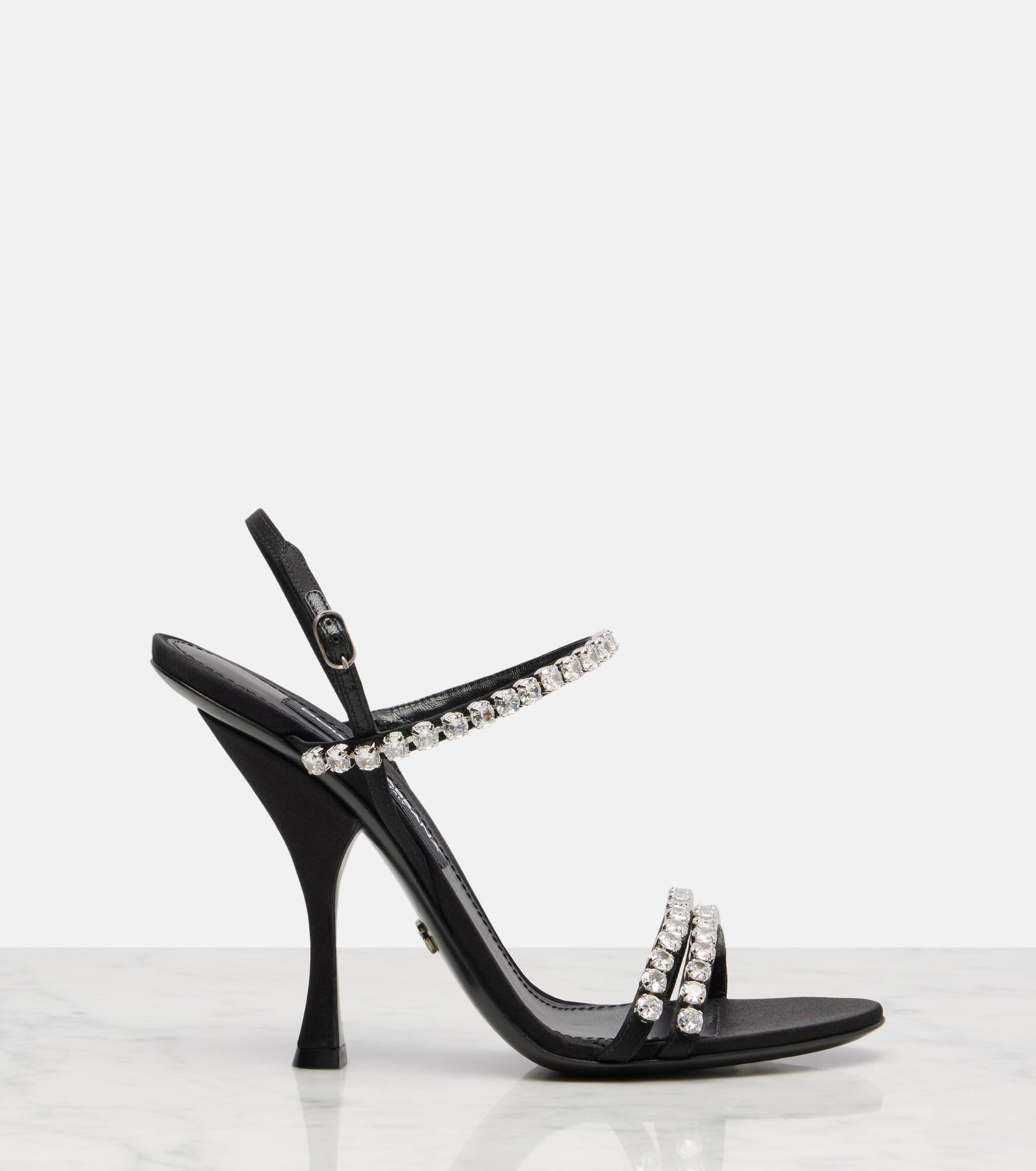 Crystal-embellished sandals - 4