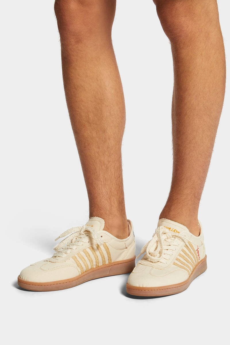 SUMMER LOVERS RAFFIA BOXER SNEAKERS - 6