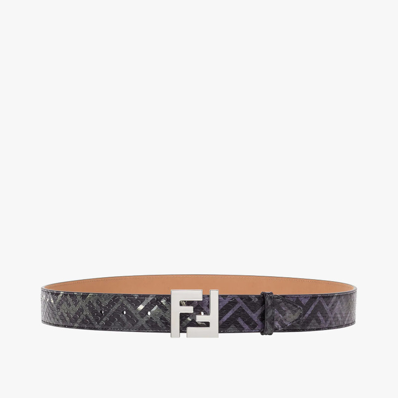 Black elaphe belt 1