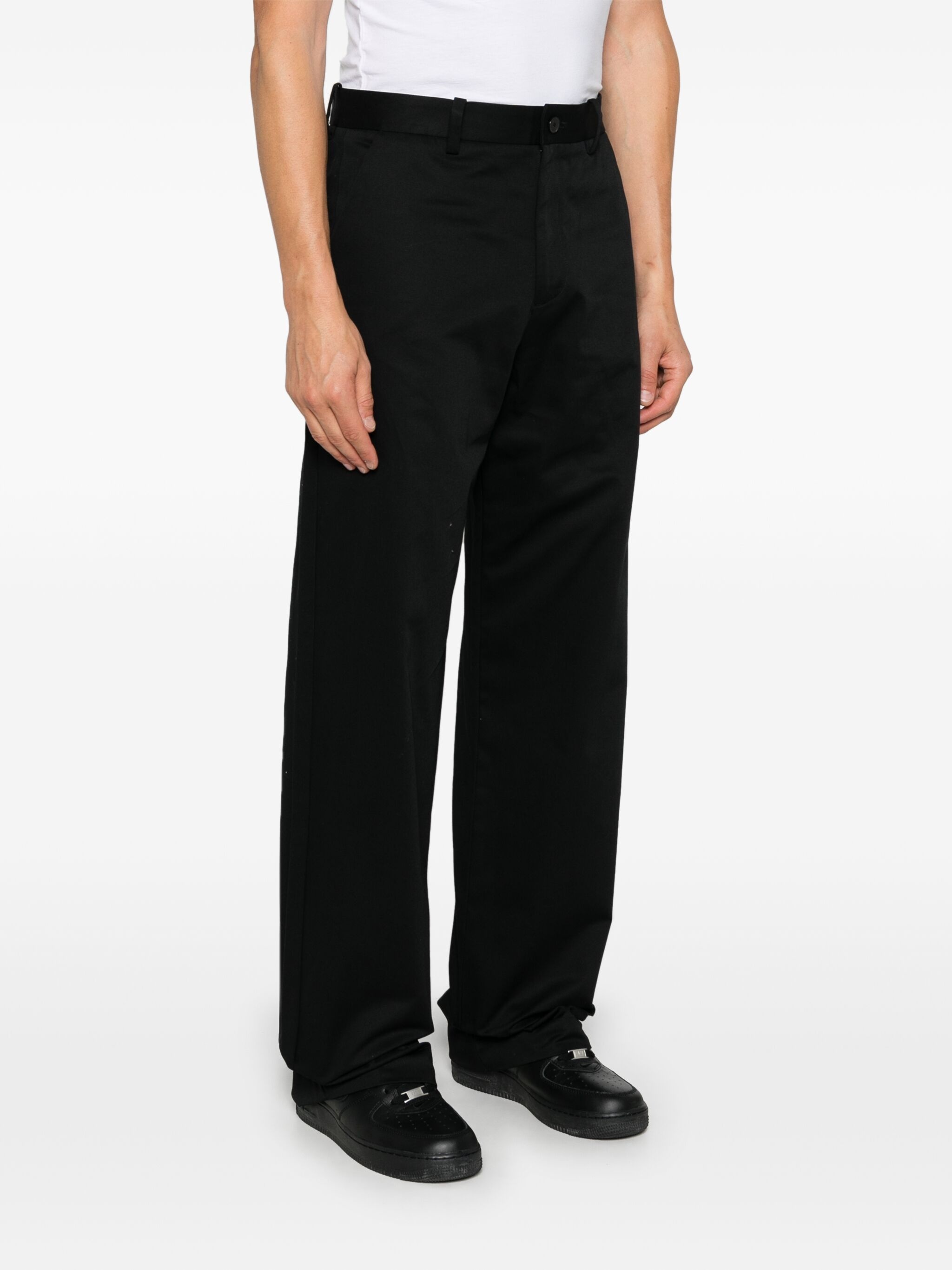 logo-tag trousers - 3