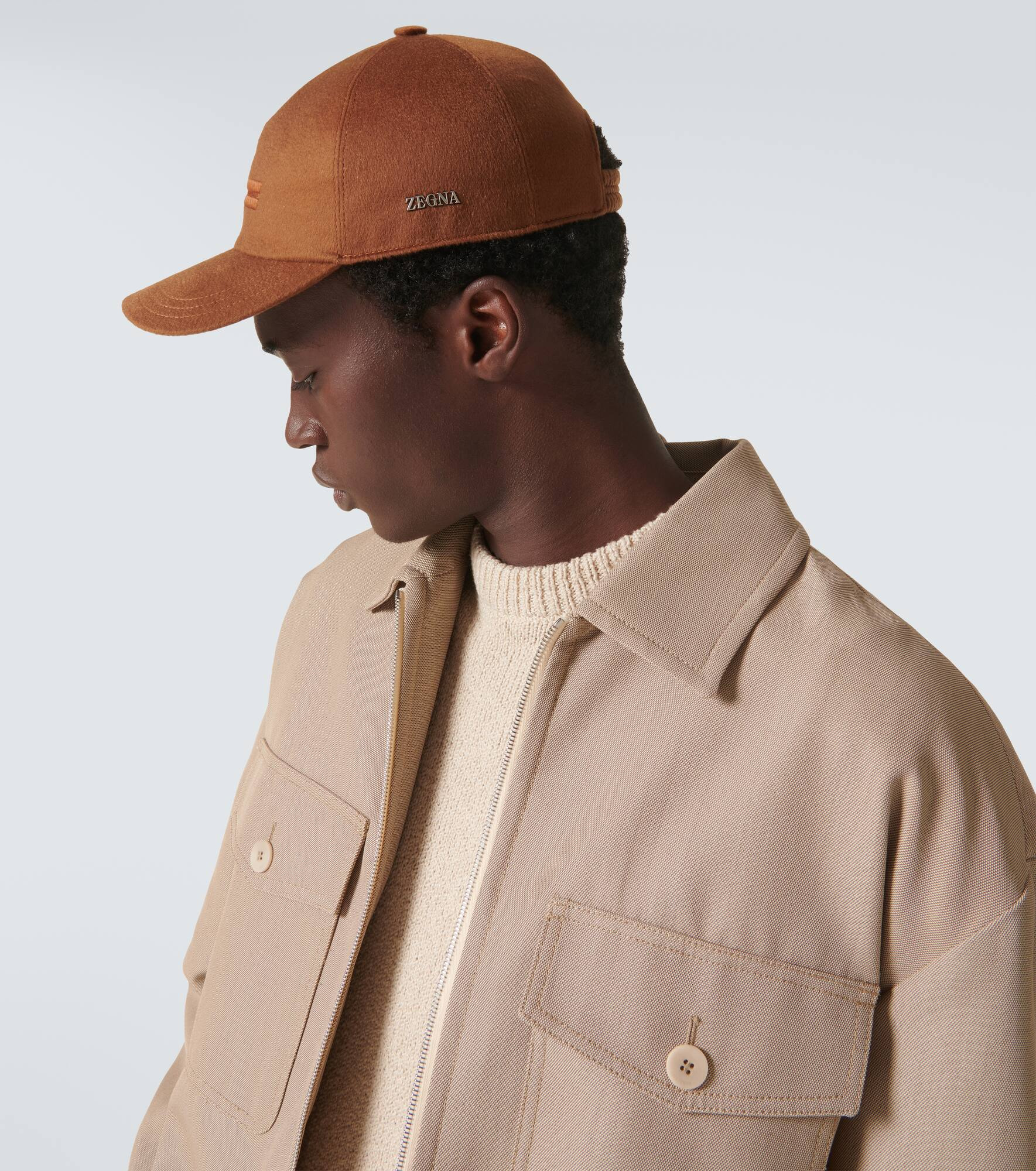 Cashmere baseball cap - 2