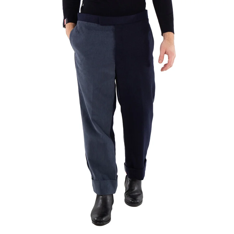 Thom Browne Fun-Mix Shetland Low Rise Backstrap Trouser - 1