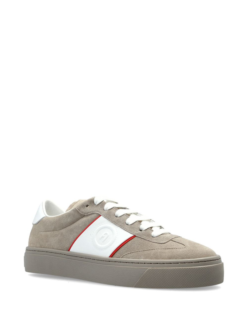 FURLA Enjoy stripe-detail leather sneakers outlook