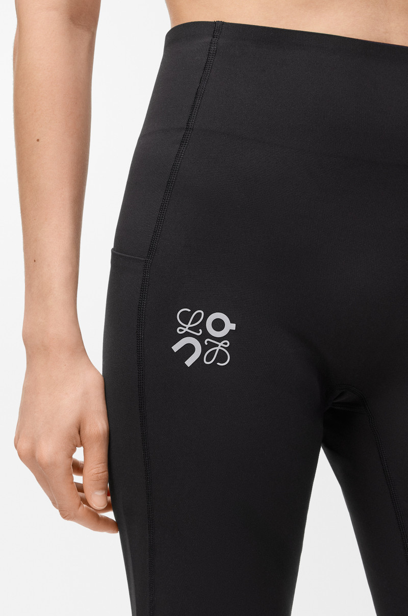 Soft bootleg pants in technical jersey 5