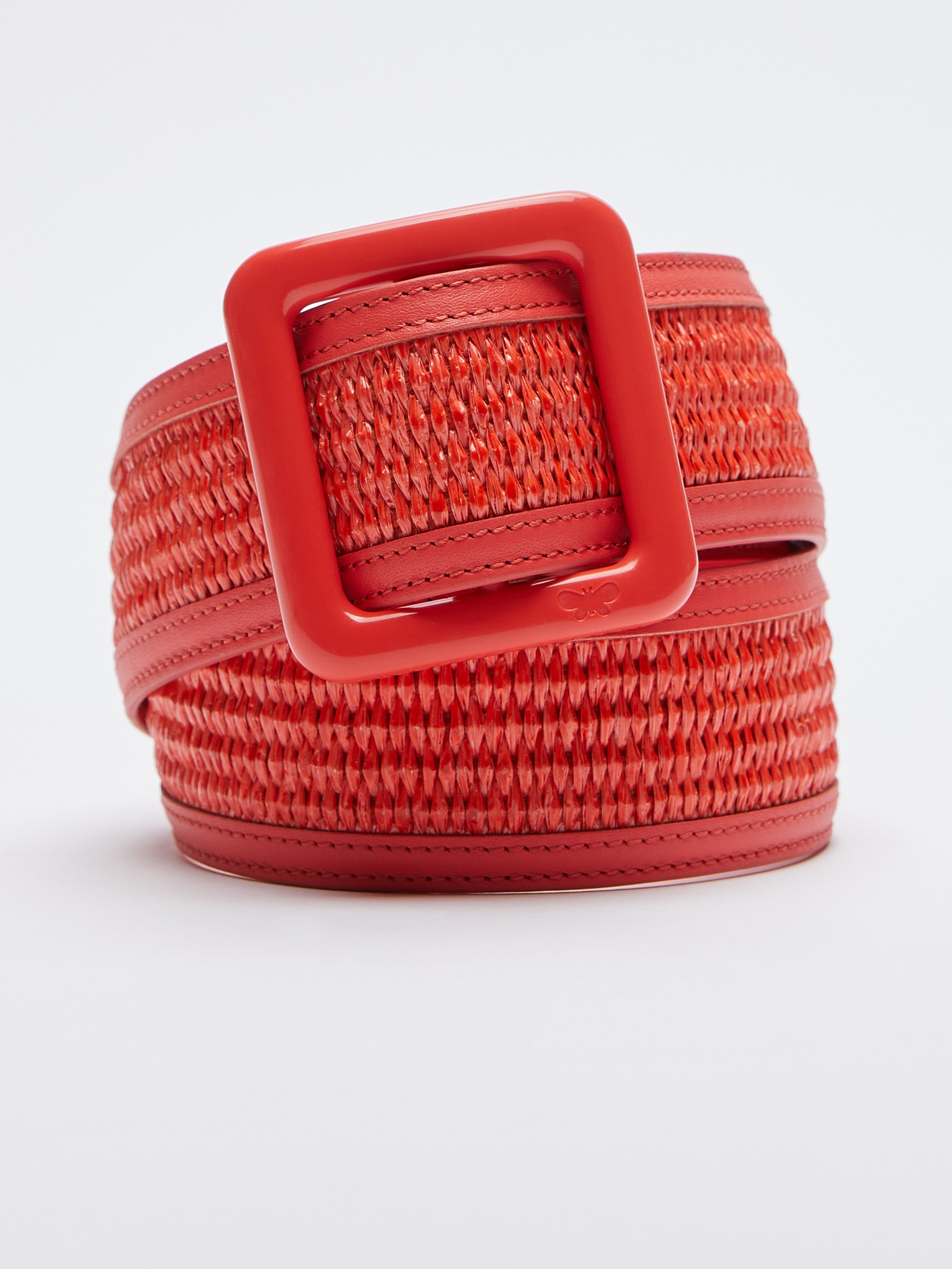 BOCCA Cotton and leather belt - 1