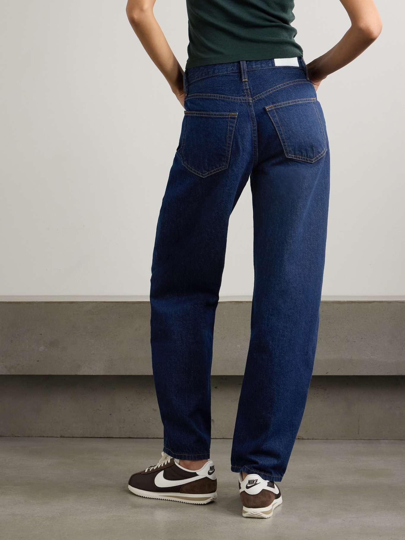 High-rise tapered jeans - 4
