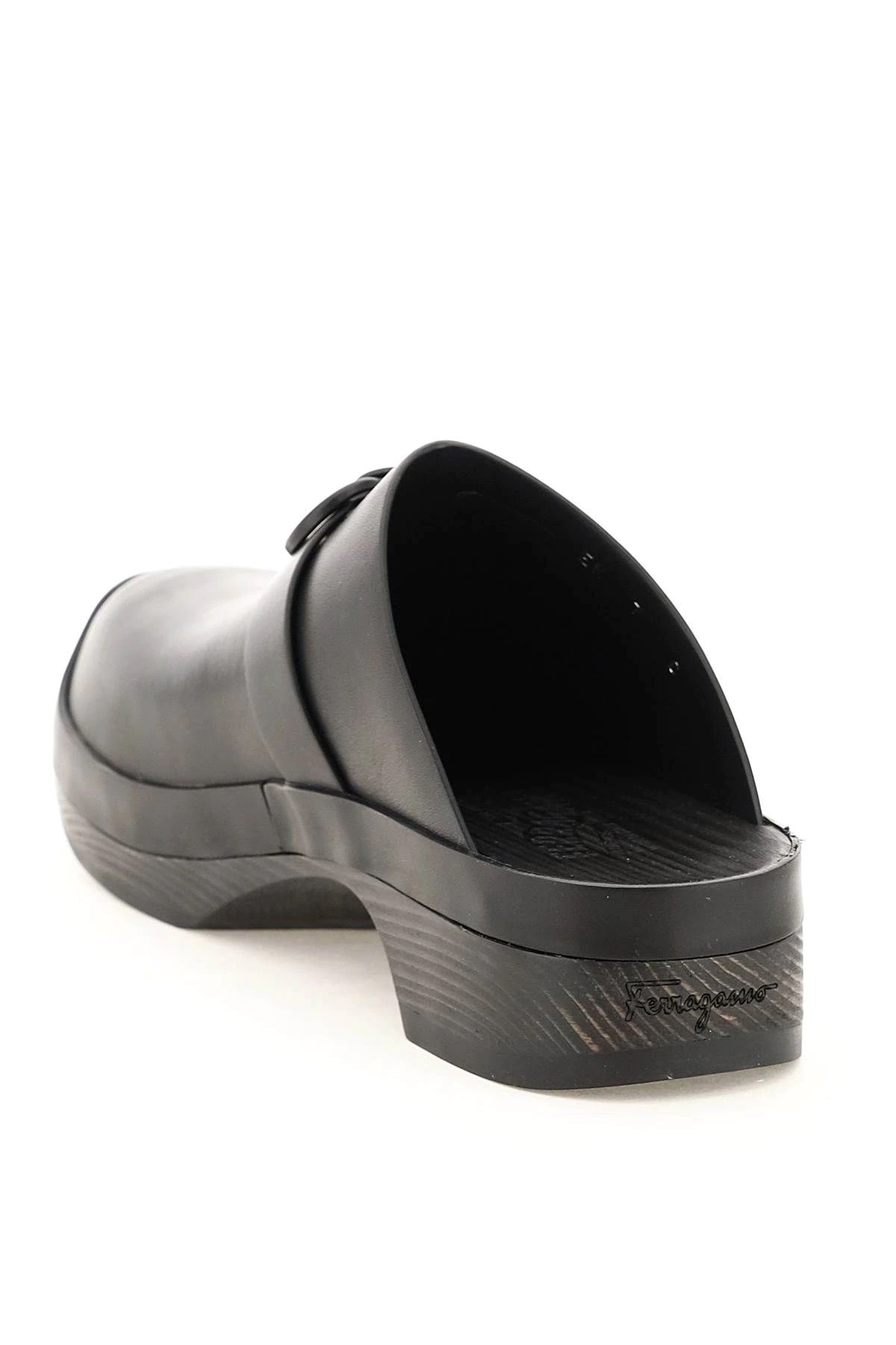 GANCINI LEATHER CLOG - 2