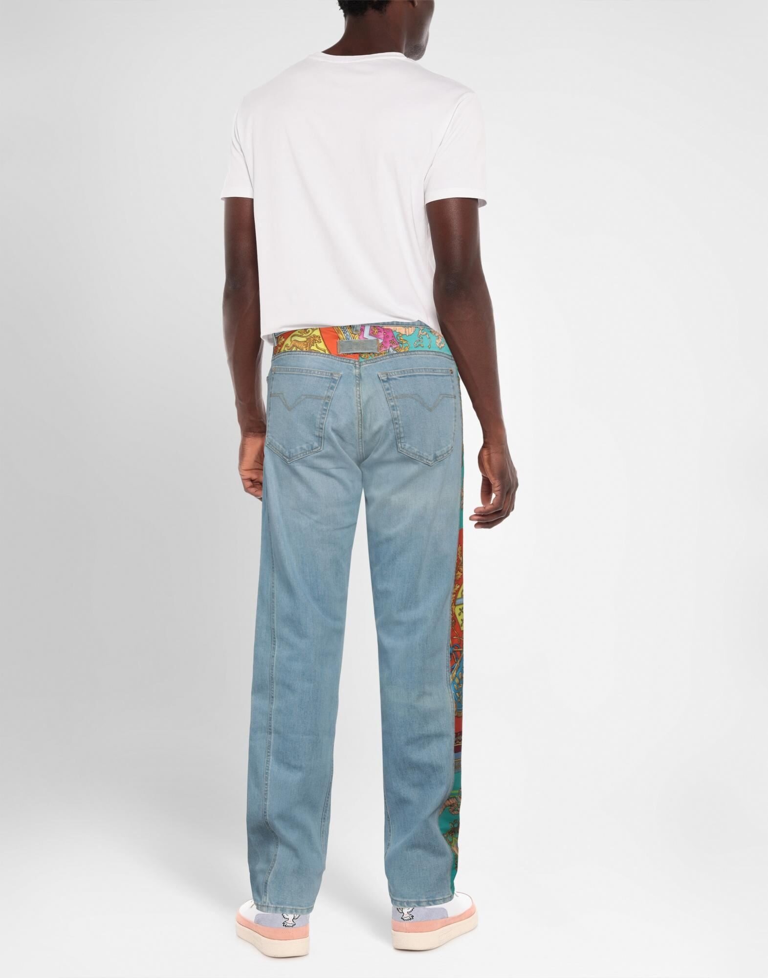 Blue Men's Denim Pants - 3