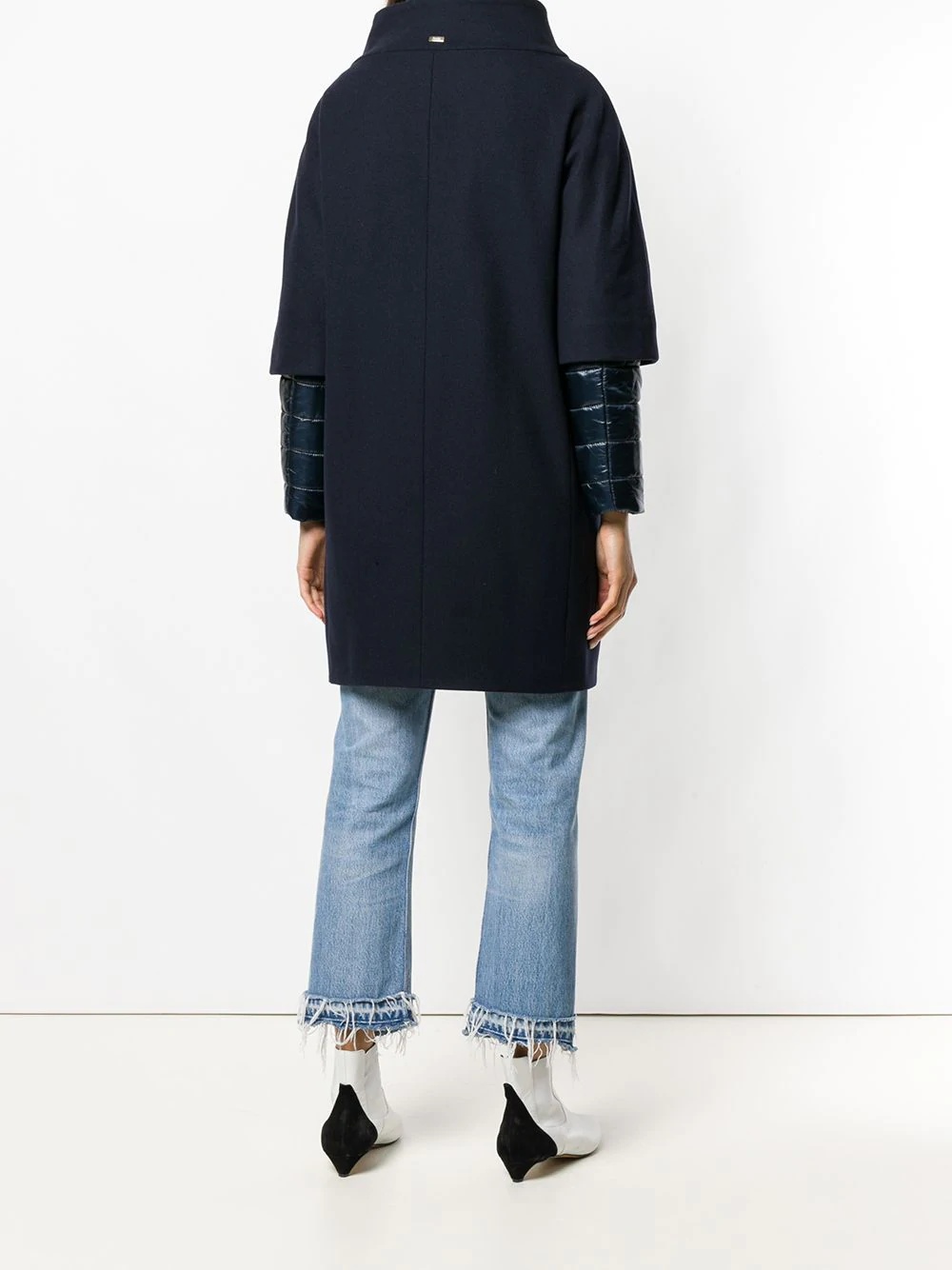 layered puffer coat - 4