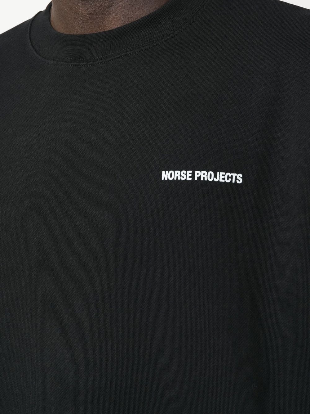 logo-print long-sleeve sweatshirt - 5