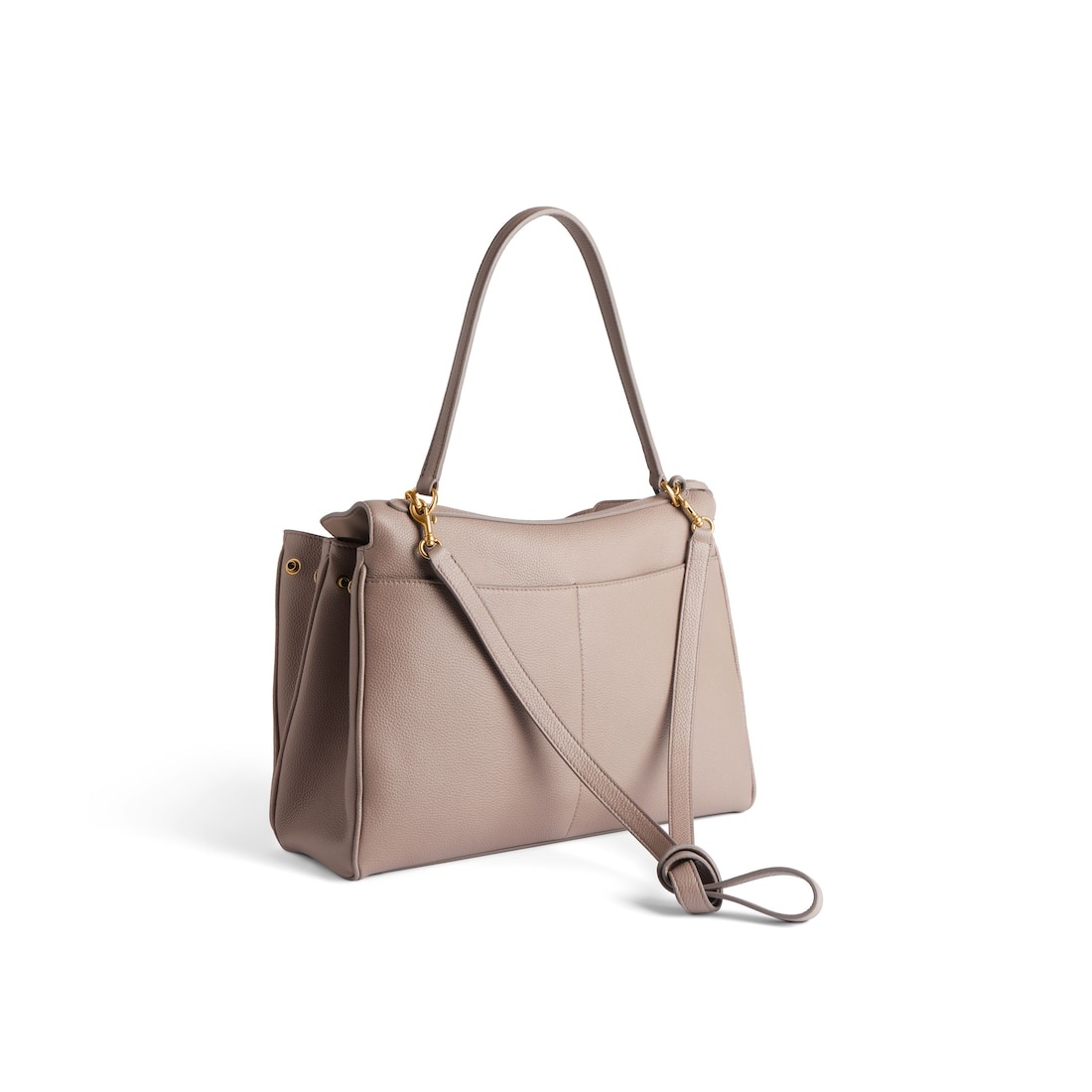 Women's Rodeo Handbag Medium Grained Calfskin in Sesame - 3