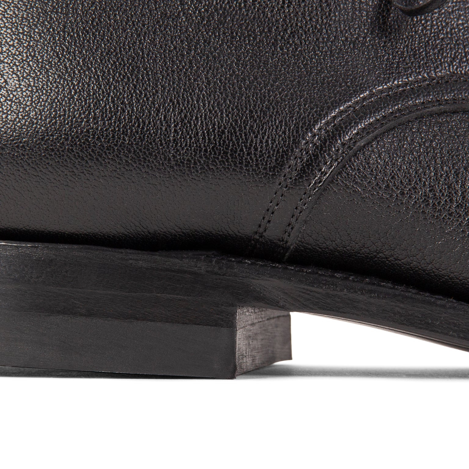 Navvy Cut Shoe - Black Tanganiyka (Pre-Order) - 7