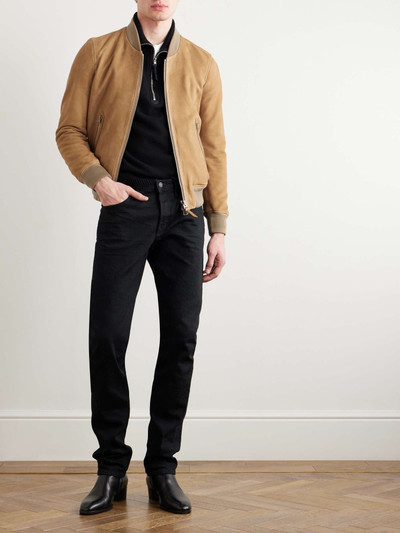 TOM FORD Suede Blouson Jacket outlook